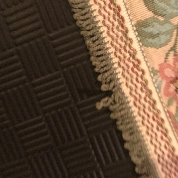 Made in Italy Gorgeous Flowers vintage throw - Picture 9 of 9